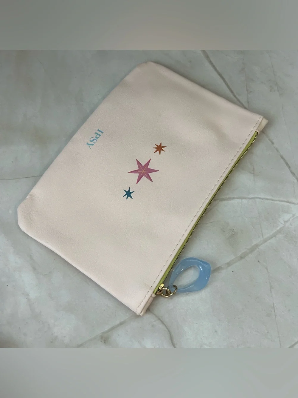 ipsy Pastel Cosmic Print Cosmetic Bag